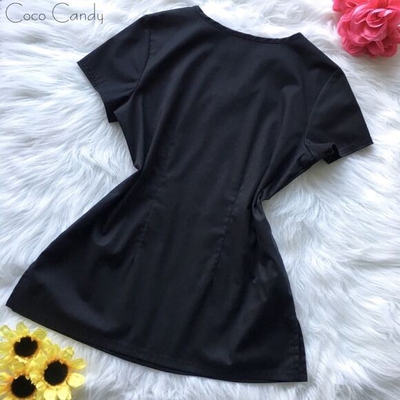 🔃NRG By Barco Two Pocket V Neck Scrub Top - Picture 3 of 4